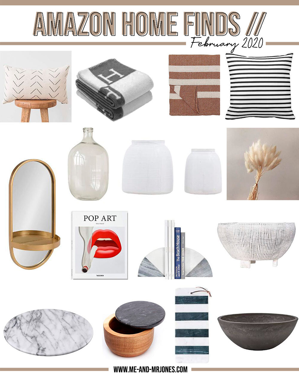 HOME DECOR FINDS- FEBRUARY 2020 — Me and Mr. Jones