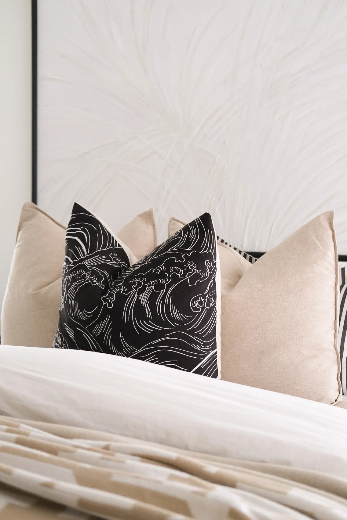 OUR MAIN BEDROOM STYLED FOR SUMMER // — Me and Mr. Jones