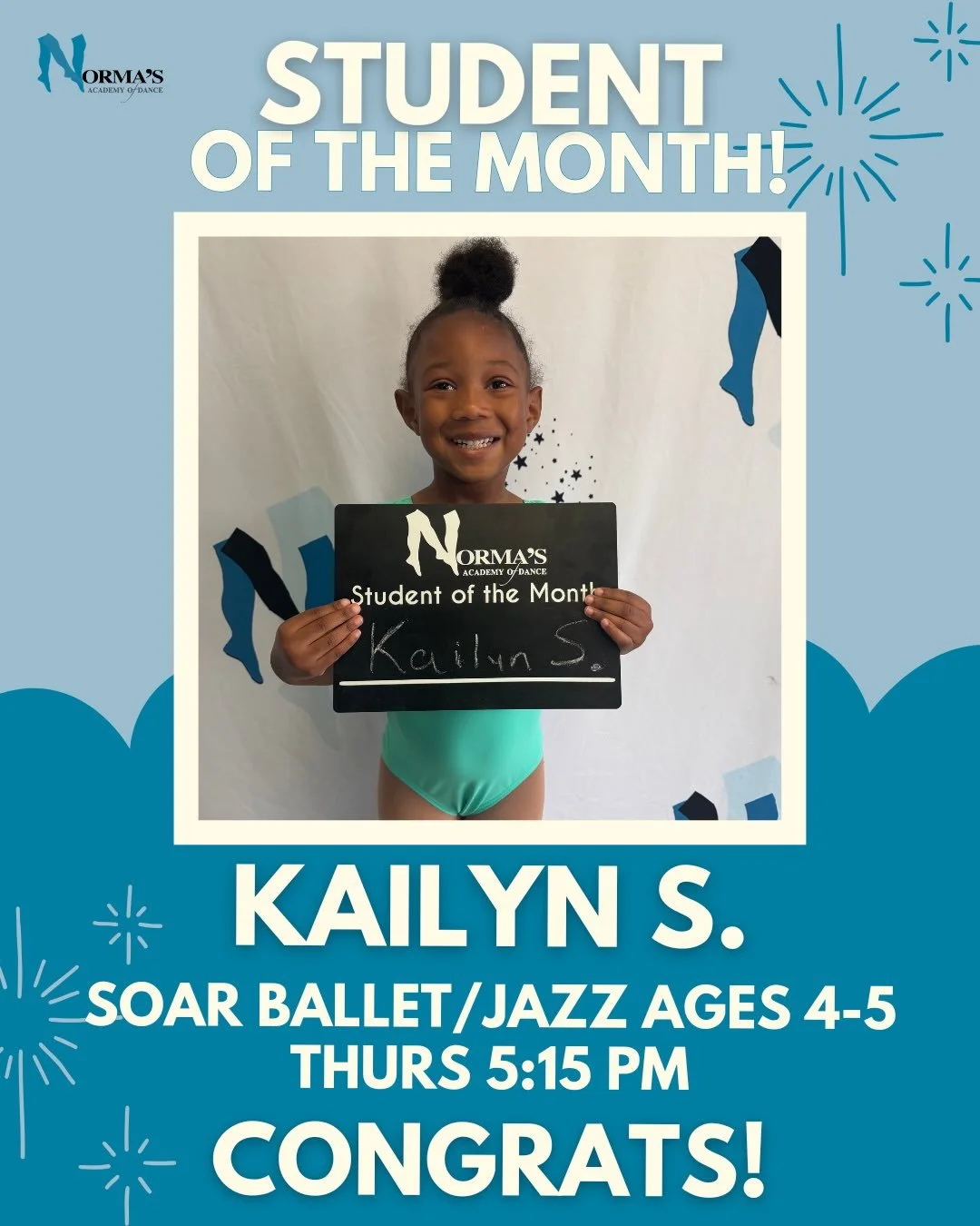 🌟 Meet Our Students of the Month! 🌟 

At Norma&rsquo;s Academy of Dance, we know that growth goes far beyond the steps a dancer learns in class. It&rsquo;s about dedication, perseverance, confidence, and the willingness to keep learning.

This mont