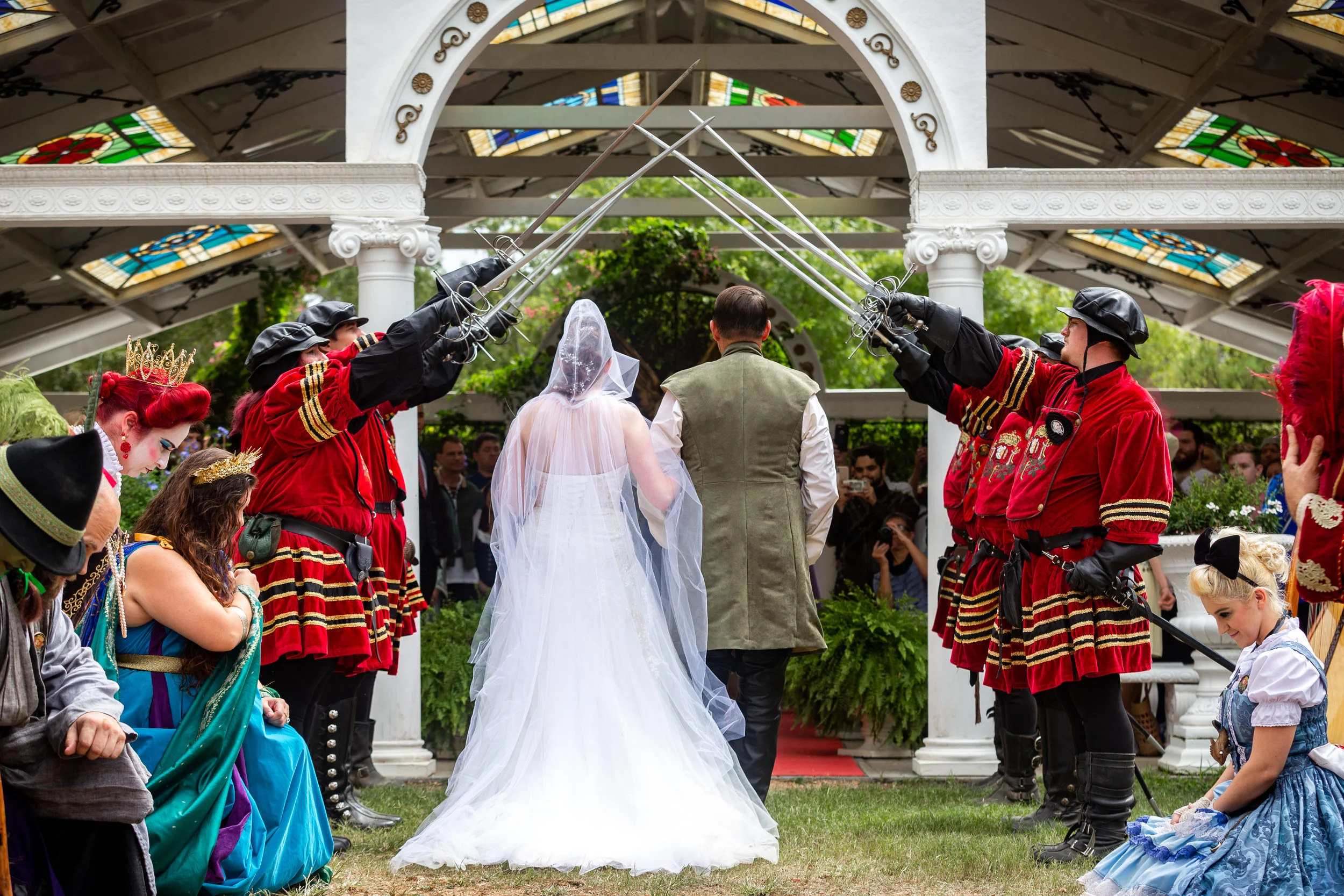 Michelle &amp; Matt's Wedding At The Texas Renaissance Festival