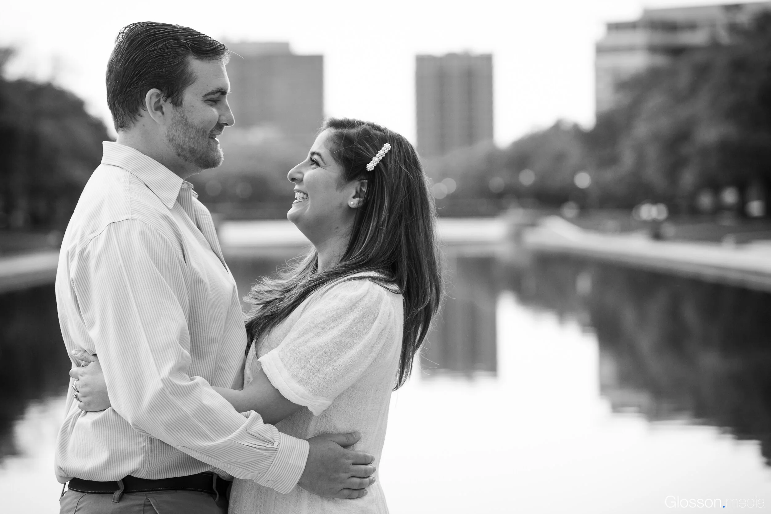 Paola &amp; Ethan's Engagement At Hermann Park 