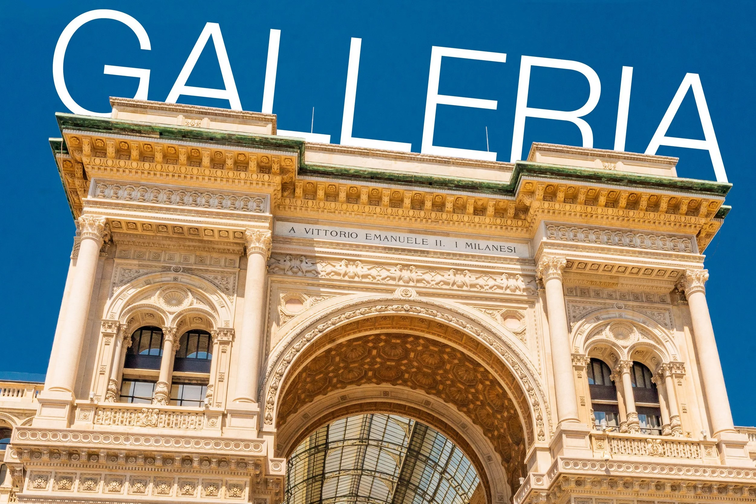 Galleria Vittorio Emanuele II in Milan