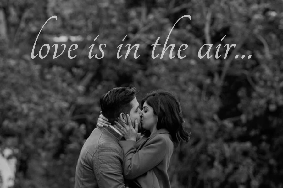 love is in the air...