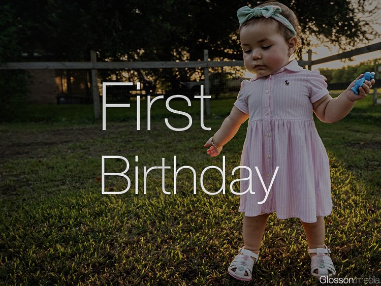 Isabella’s First Birthday