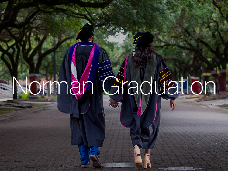 Norman Graduation at Texas Southern University in Houston