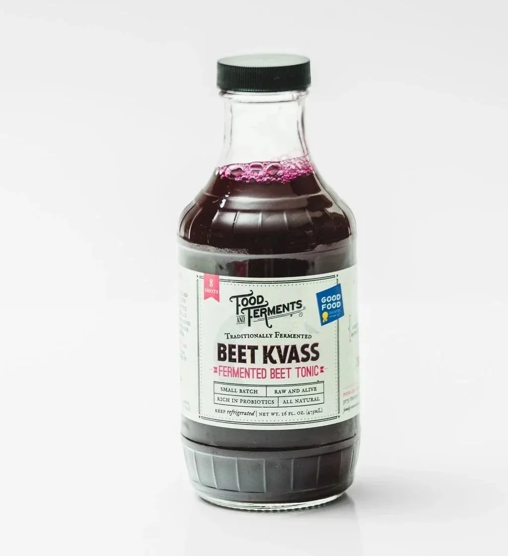 Beet Kvass,  16oz 1-Pack or 3-Pack