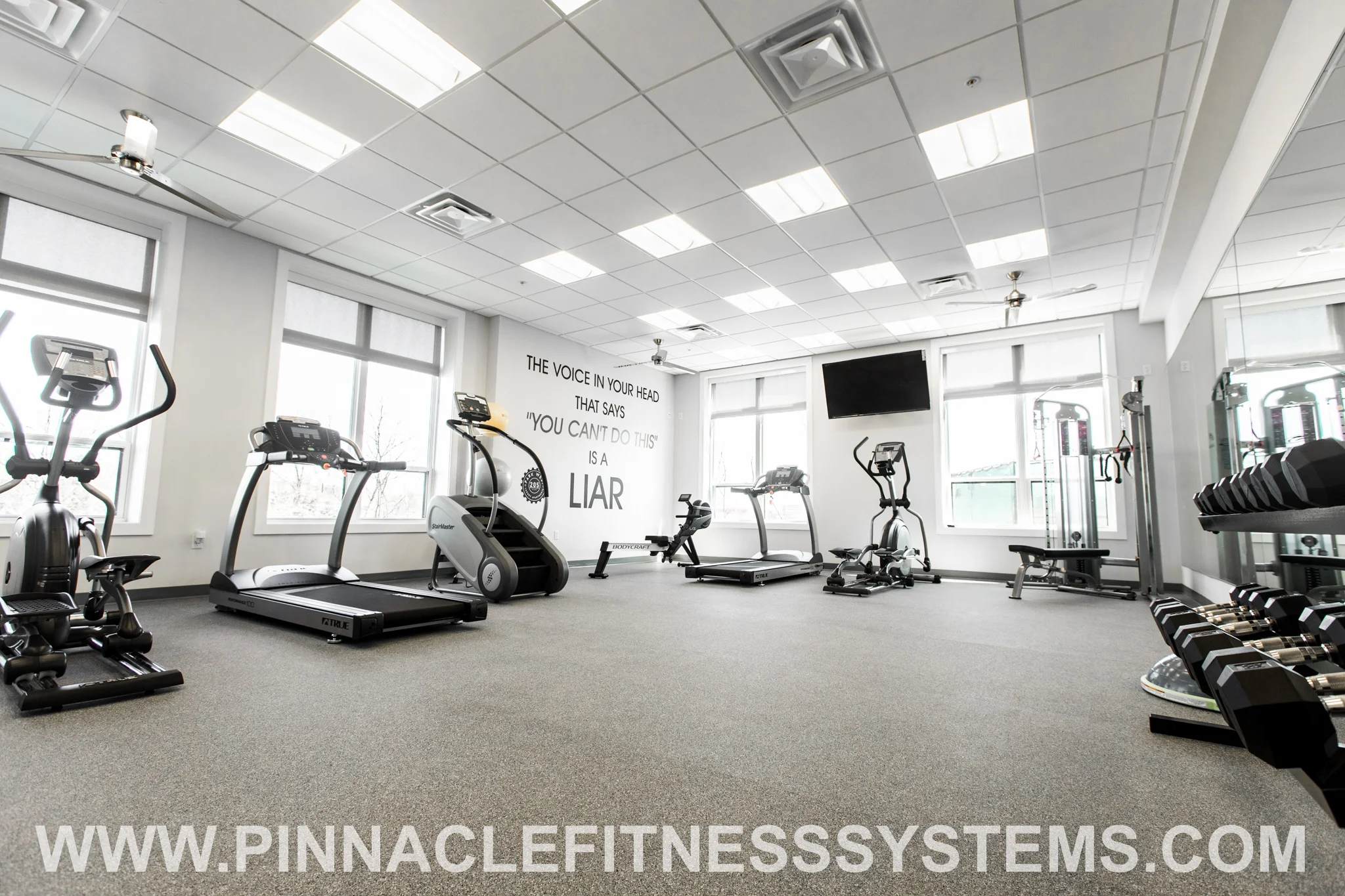 Flooring Installations — Pinnacle Fitness Systems, Inc.
