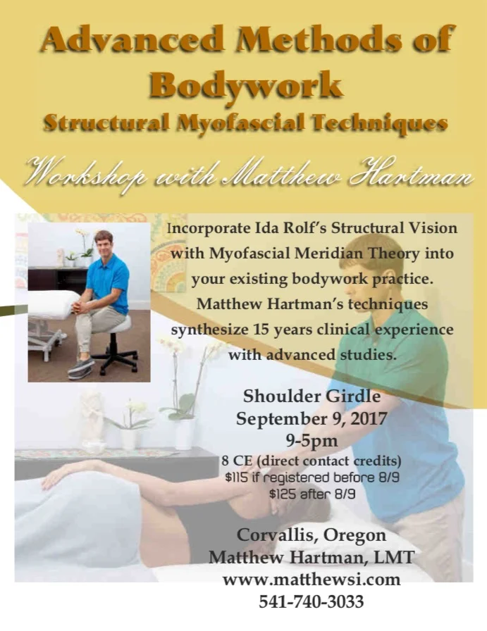 Workshop Location Integrative Acupuncture 2727 NW 9th Corvallis Oregon