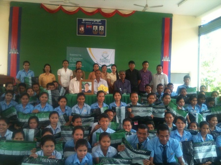 Royal Sentry LLINs donated to Building Cambodia