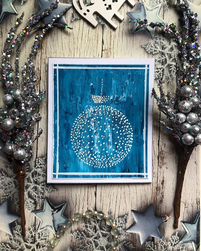 Beautiful original Christmas cards.
Each card is an original hand painted card and will have its own unique personality.
You may also framed it and used it as an art piece on your wall or furniture during the holiday season.
Thank you for interest