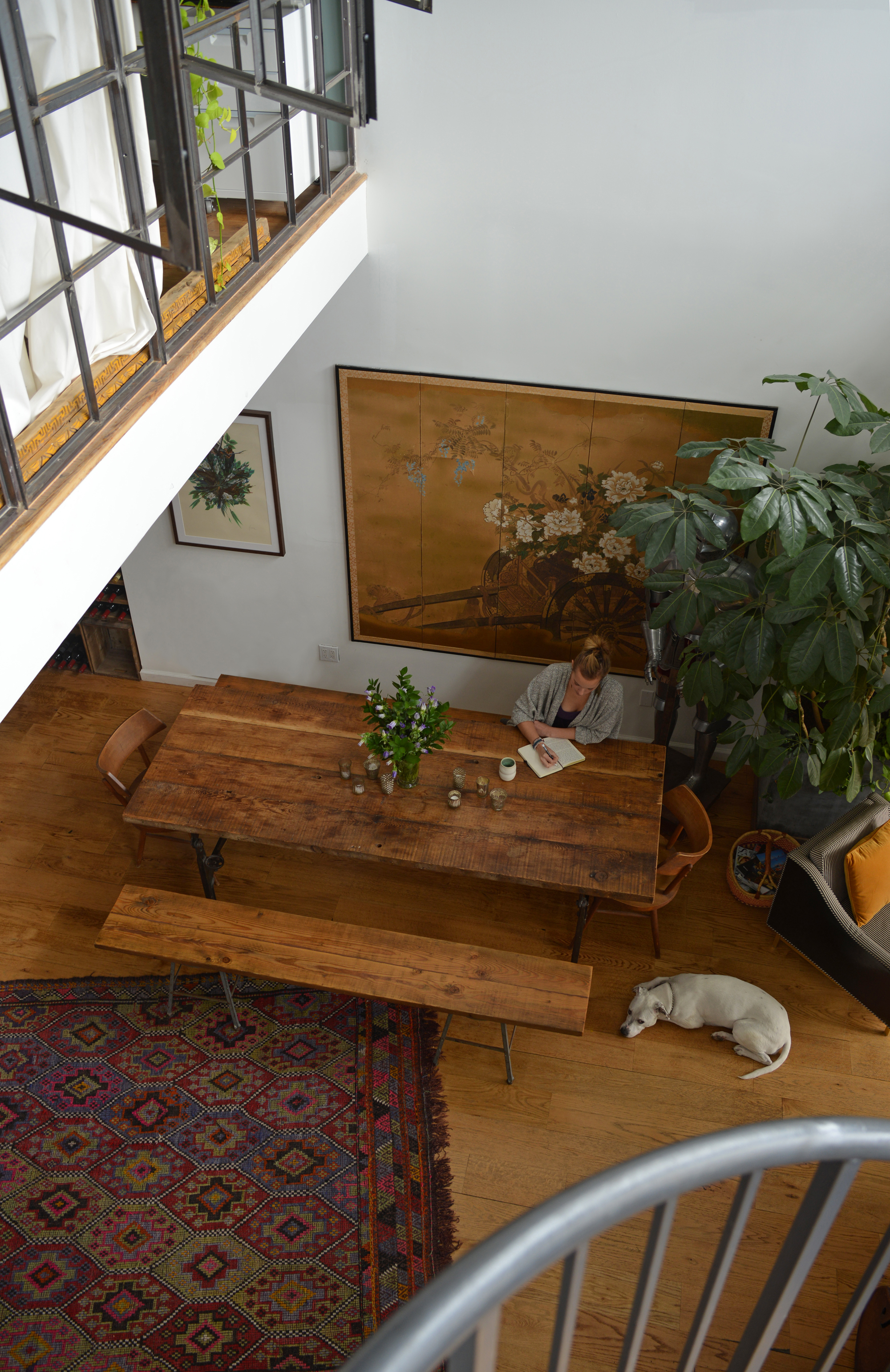 Fourth Floor Walk Up, SPACES Tour - The home of Corrin Acome & Jake Messing | Photography by Lauren L Caron © 2015 | Styling by Corrin Acome