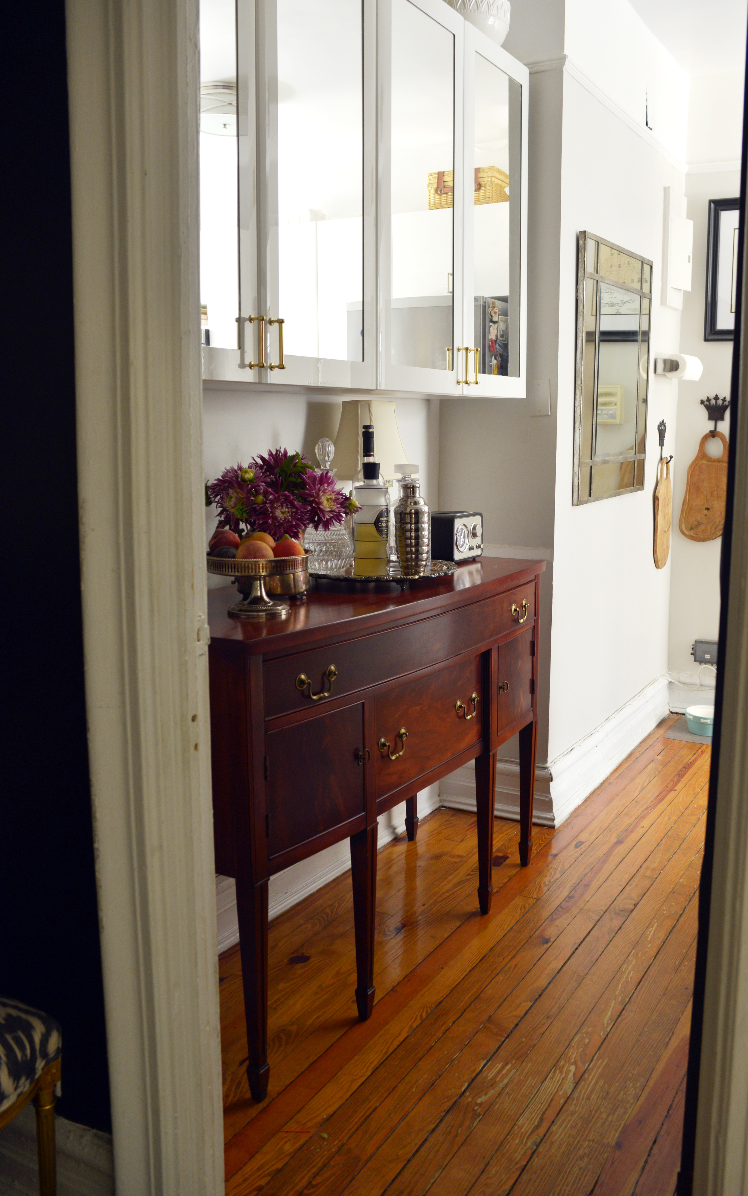 The new Sideboard installed | Photograph by Lauren L Caron