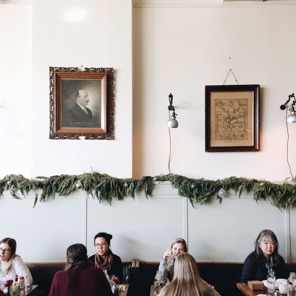 Oddfellows &nbsp;Cafe | Not directly around the corner but a 12 min walk from the house.