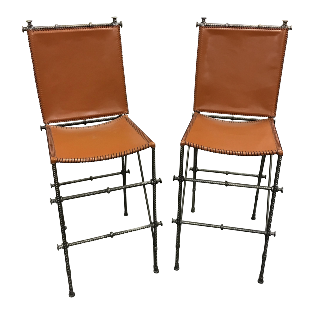 Leather Barstools