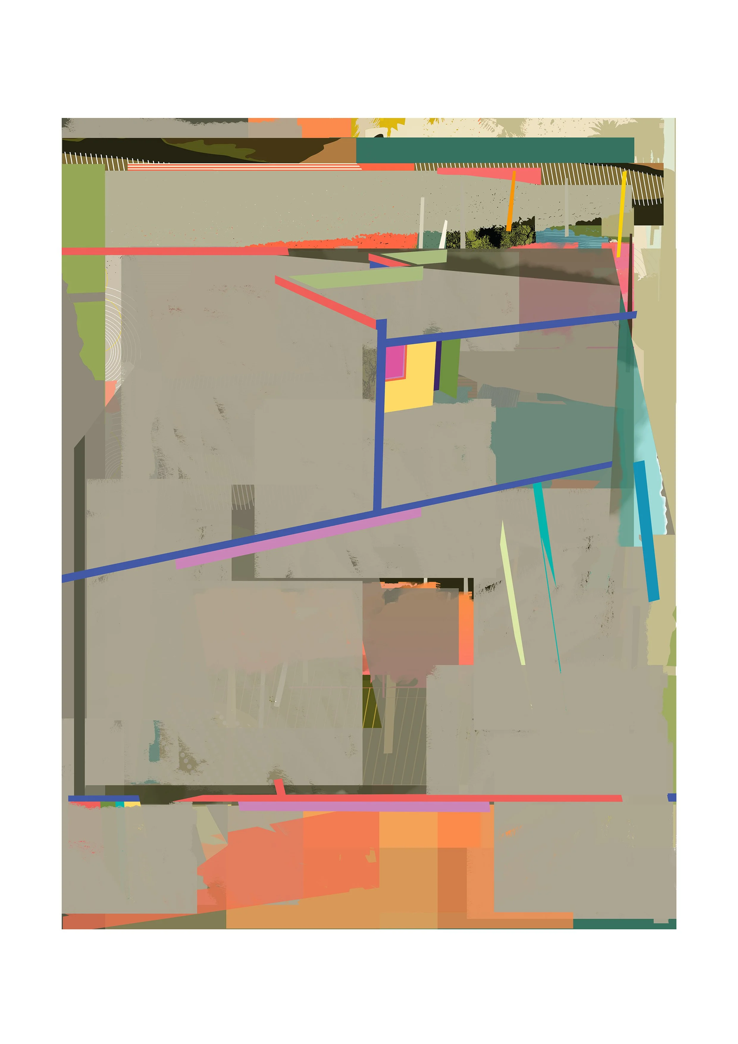 2026 SUBDIVISION SERIES V2.
Limited Edition Fine Art Print.
Sheet size: 600mm x 800mm Hanhnemühle PhotoRag Smooth 308gsm