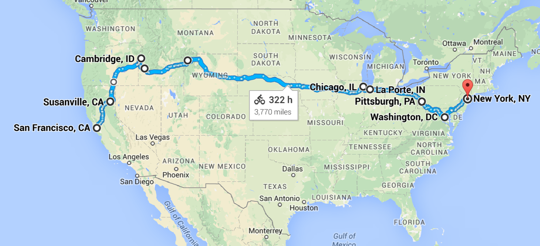 3,770 miles— yowza! 