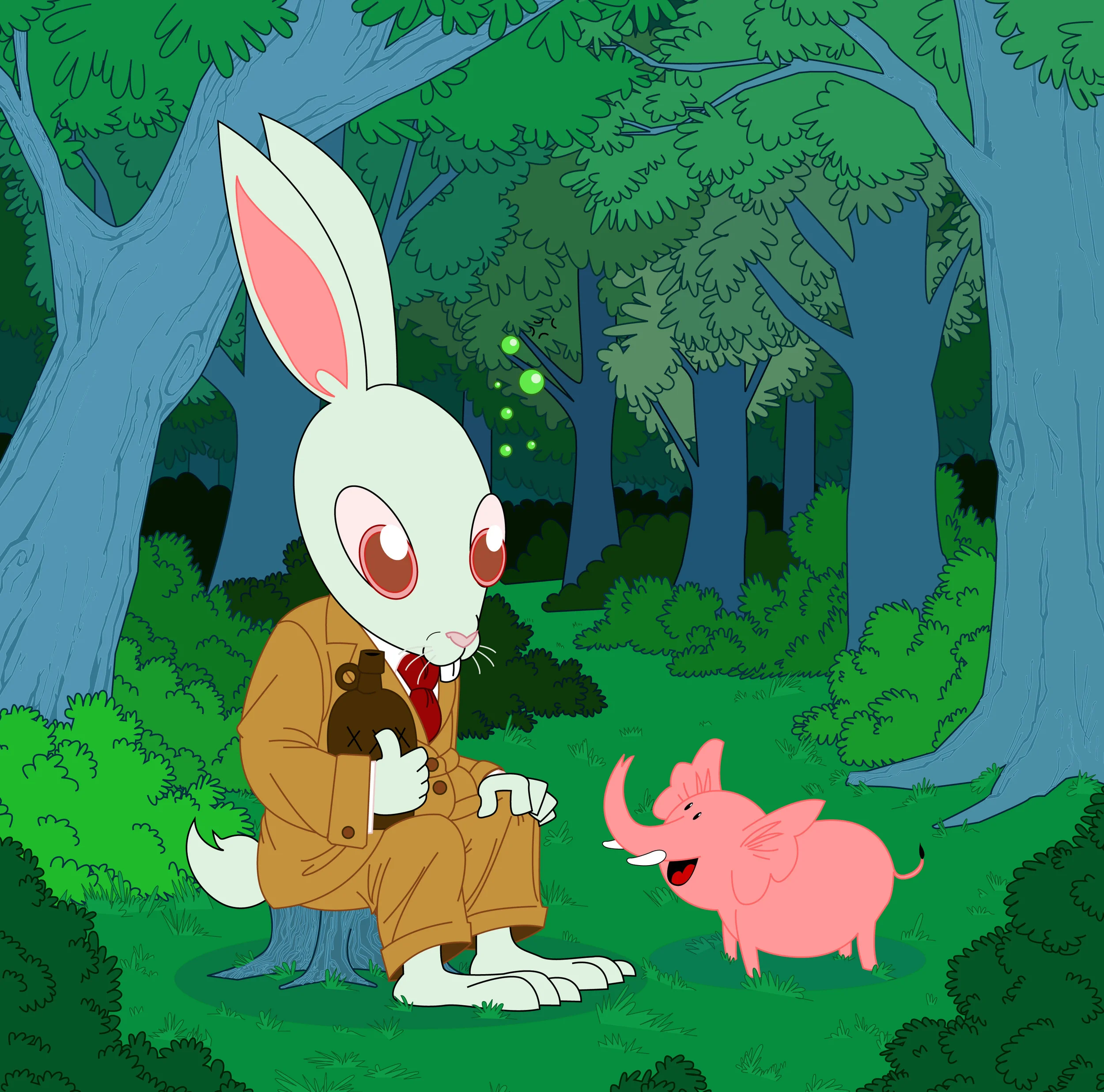 Drunken Rabbit sees pink elephant 04.jpg