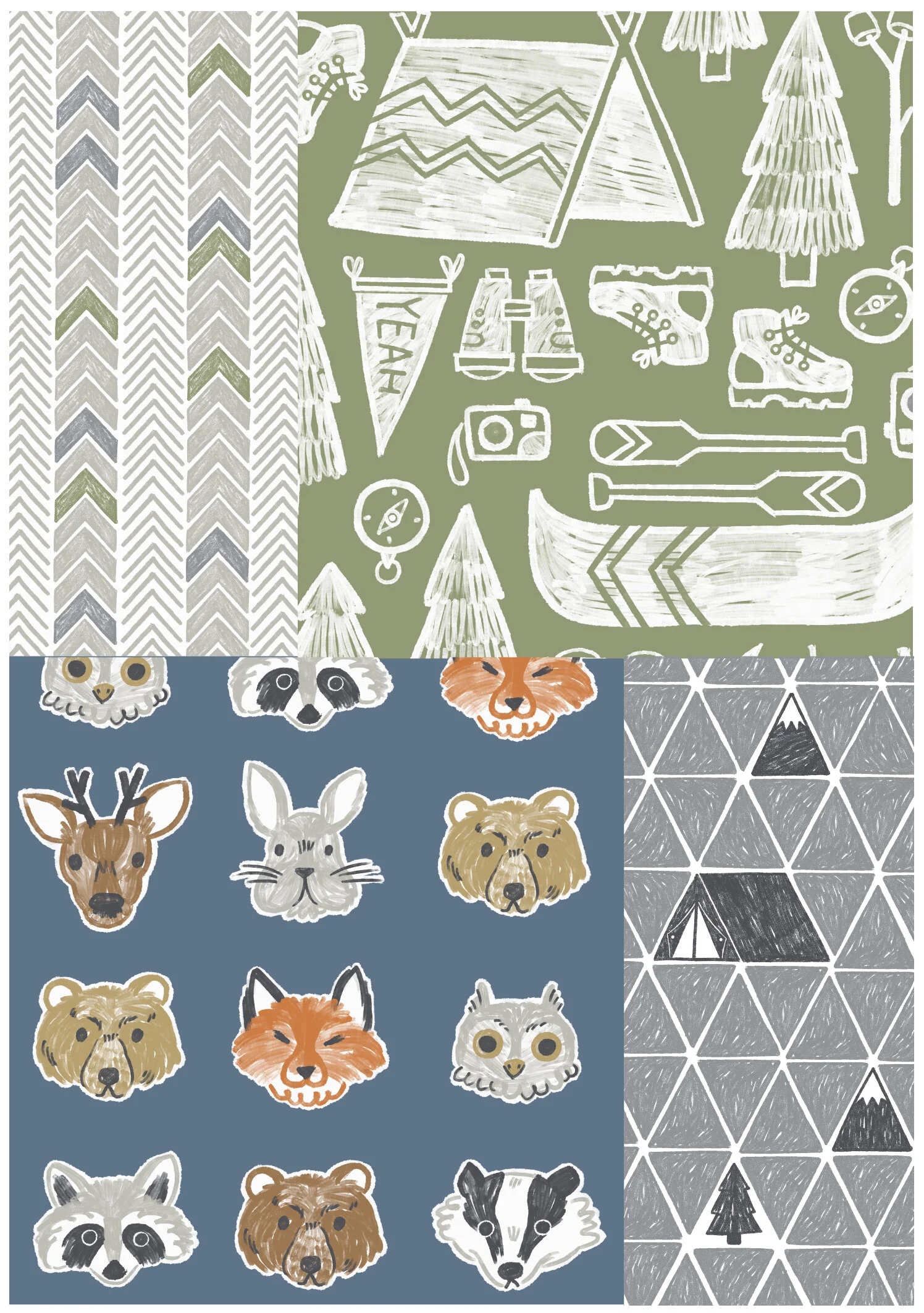  Concept for Jumping Beans 2019, kid’s bedding.  