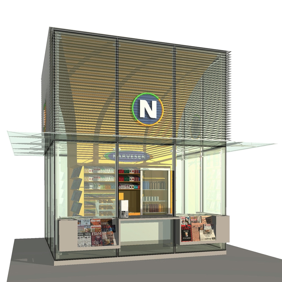 NY TYPEKIOSK FOR OSLO SENTRUM + DELT 1. PREMIE 2004