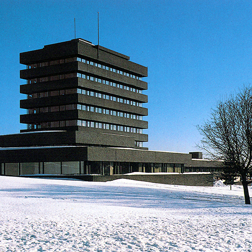 ASKER RÅDHUS, ASKER + BETONGTAVLEN 1964