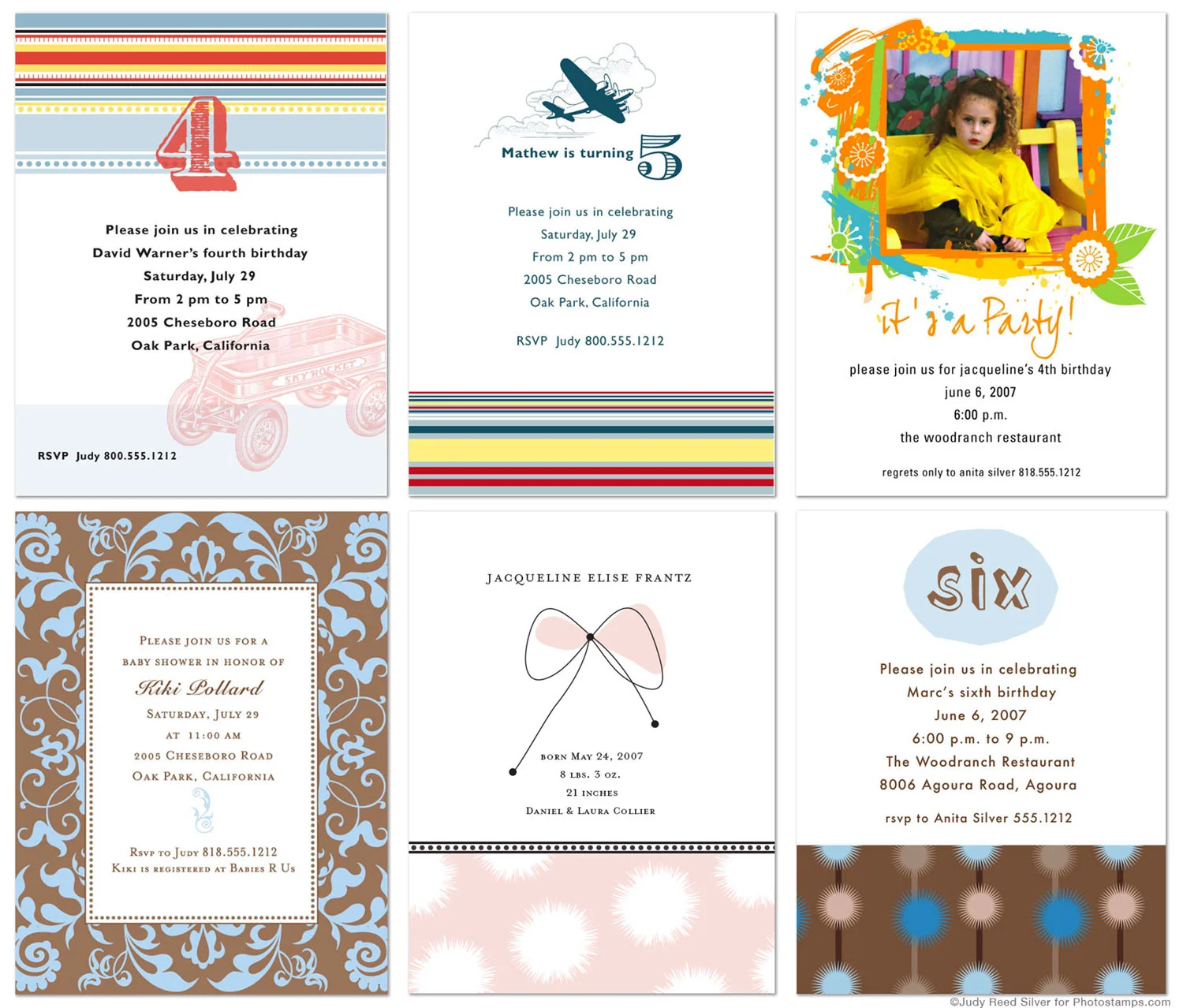 Cards and Announcements