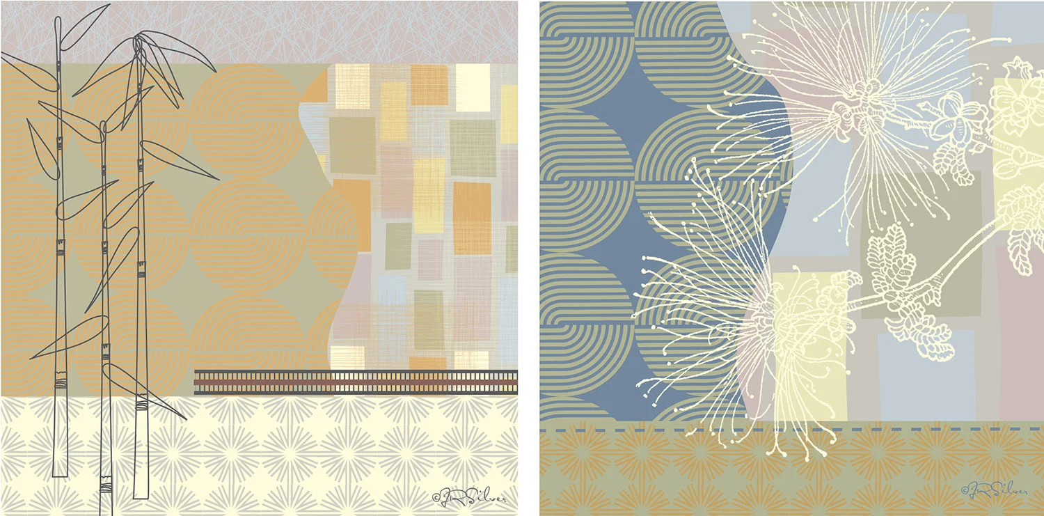 Geometrical Florals