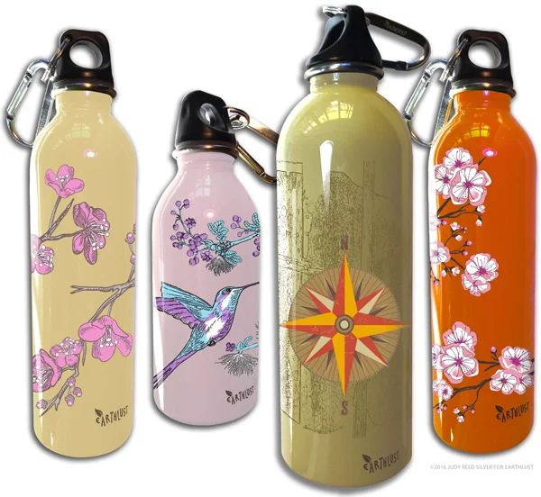 Earthlust water bottles