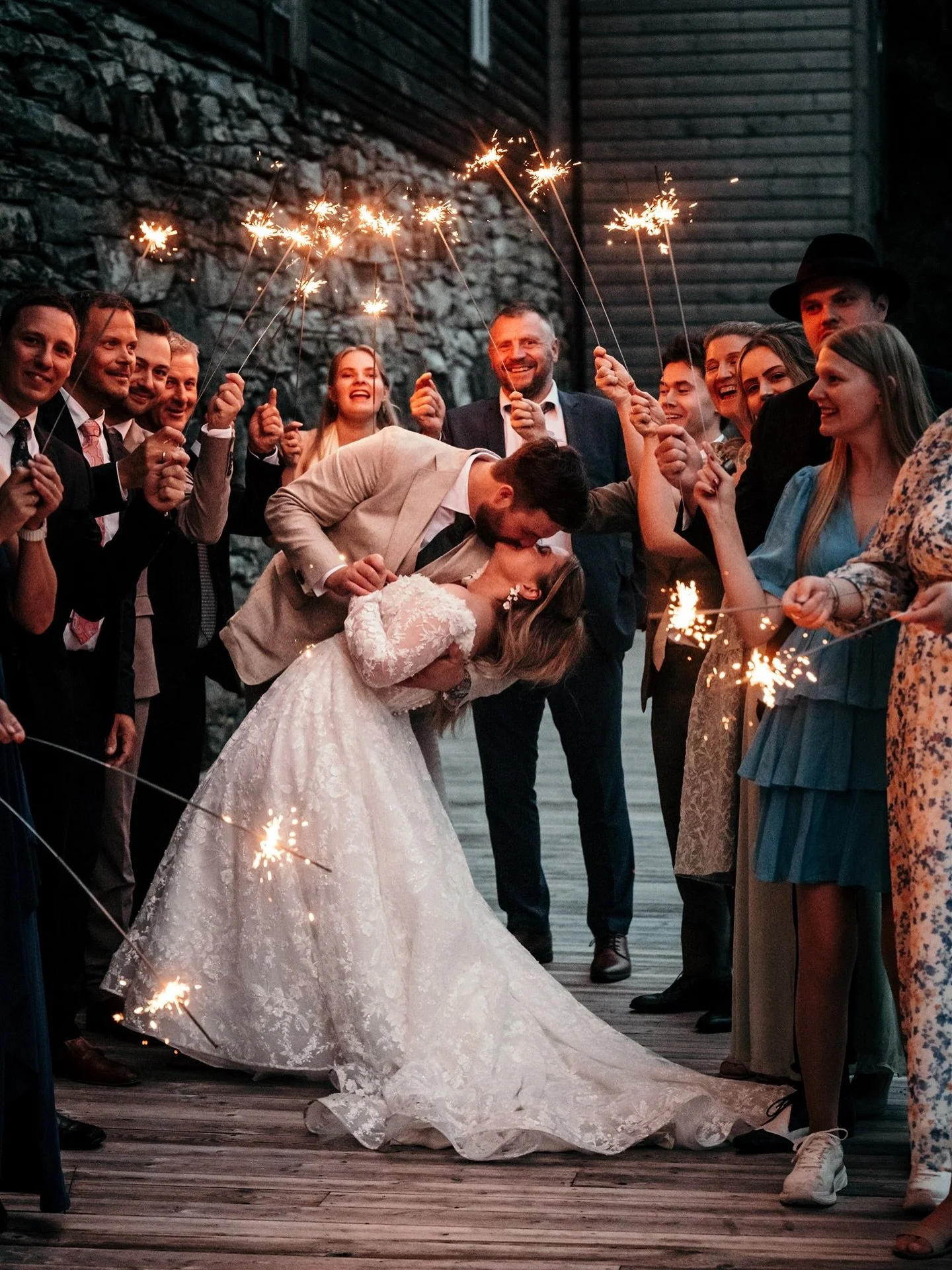 Sparklers! ✨

Night sets in.. By this point, everyone&rsquo;s a little tipsy, shoes are off, voices are gone, and then someone hands out sparklers and it&rsquo;s pure chaos in the best way possible. People are laughing, shouting &ldquo;don&rsquo;t li