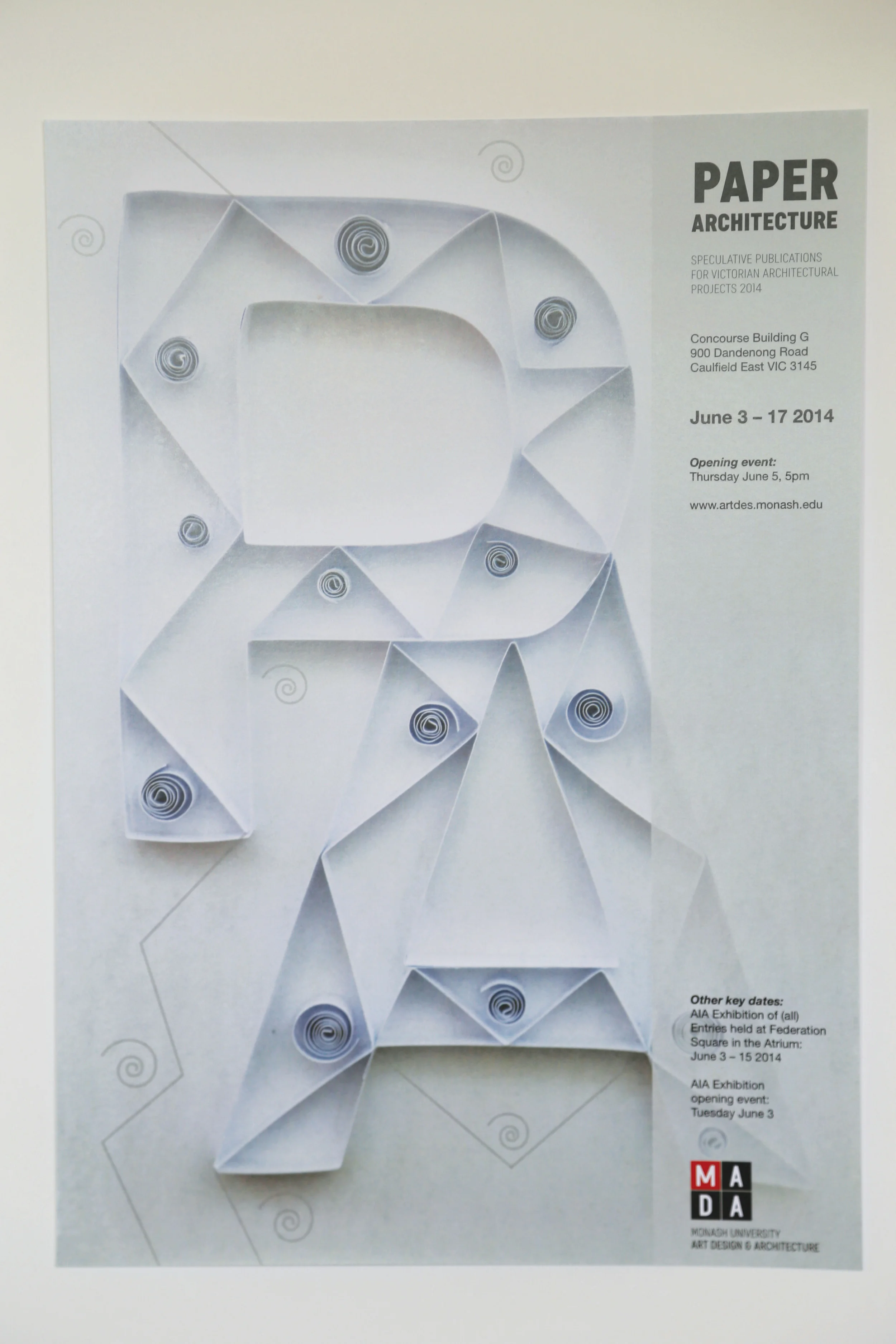 A poster in a series of 3