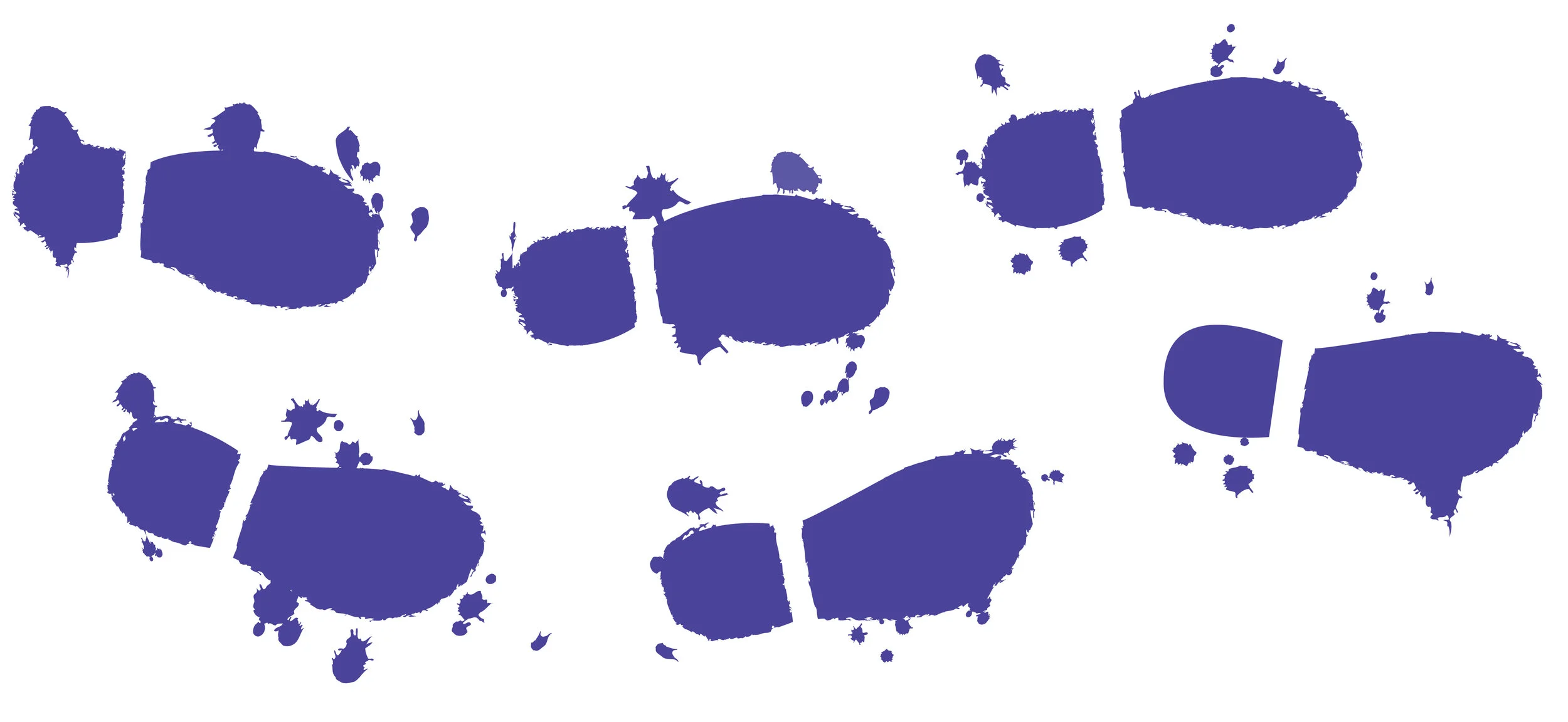 'Ink' style footprints