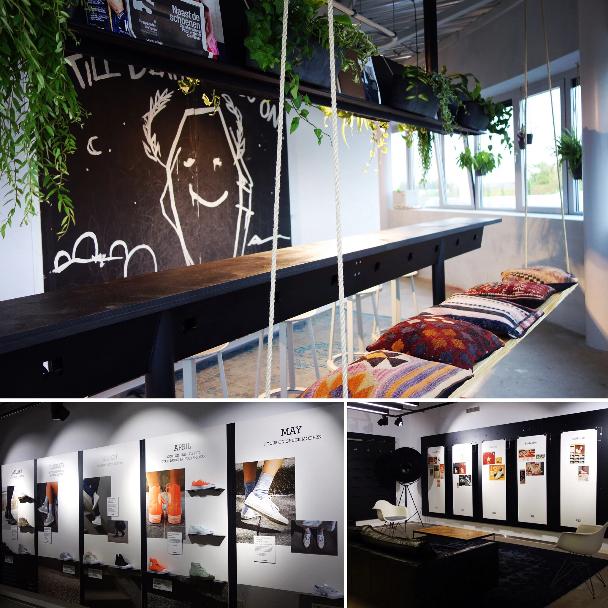 HQ lounge room and in-house showroom S/S 2017
