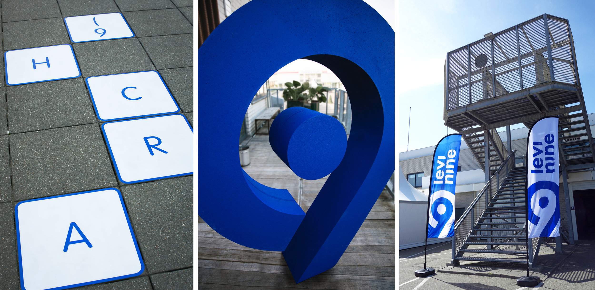 ARCH9 2018: event branding (left & middle - photography by Presstigieux)