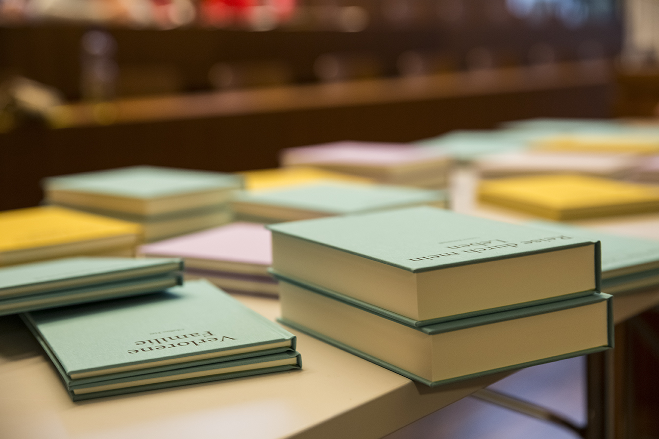 Die Bücher der Edition Unik (Foto: Joëlle Kost)