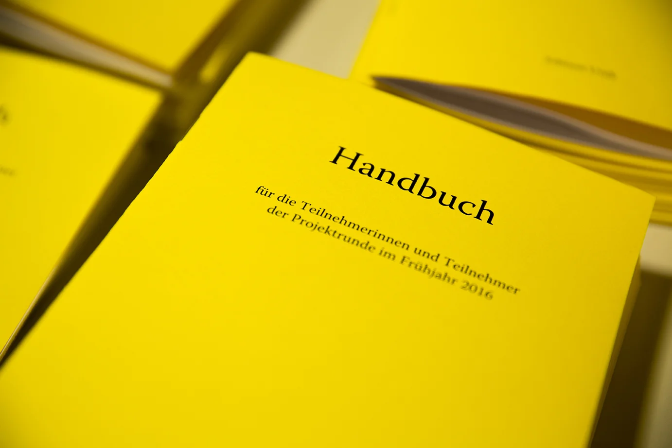 Das Handbuch der Edition Unik ist Bestandteil des Basisprogramms. (Foto: Joëlle Kost)