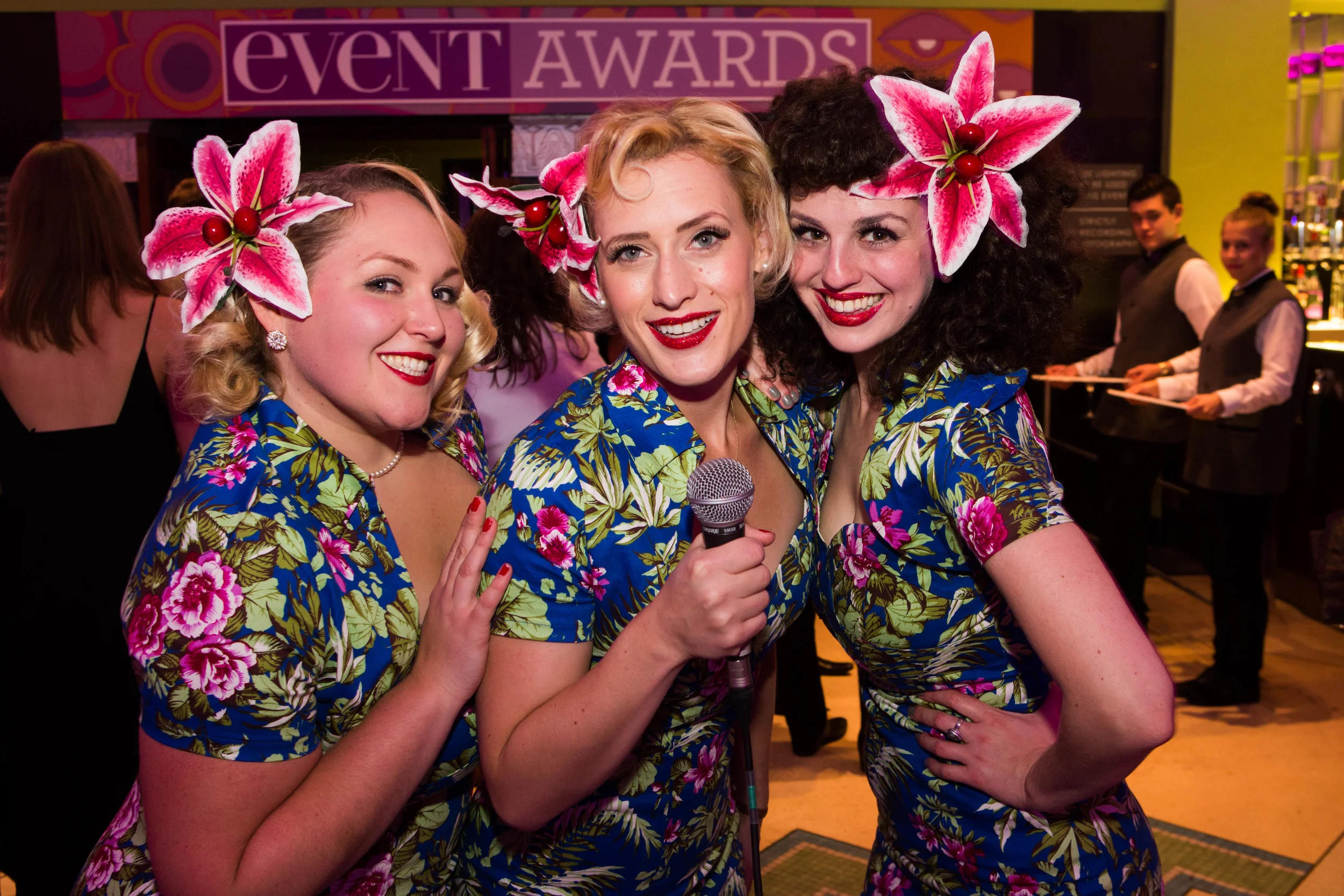 The Spitfire Sisters at Event Awards 2015 at Eventim Apollo
