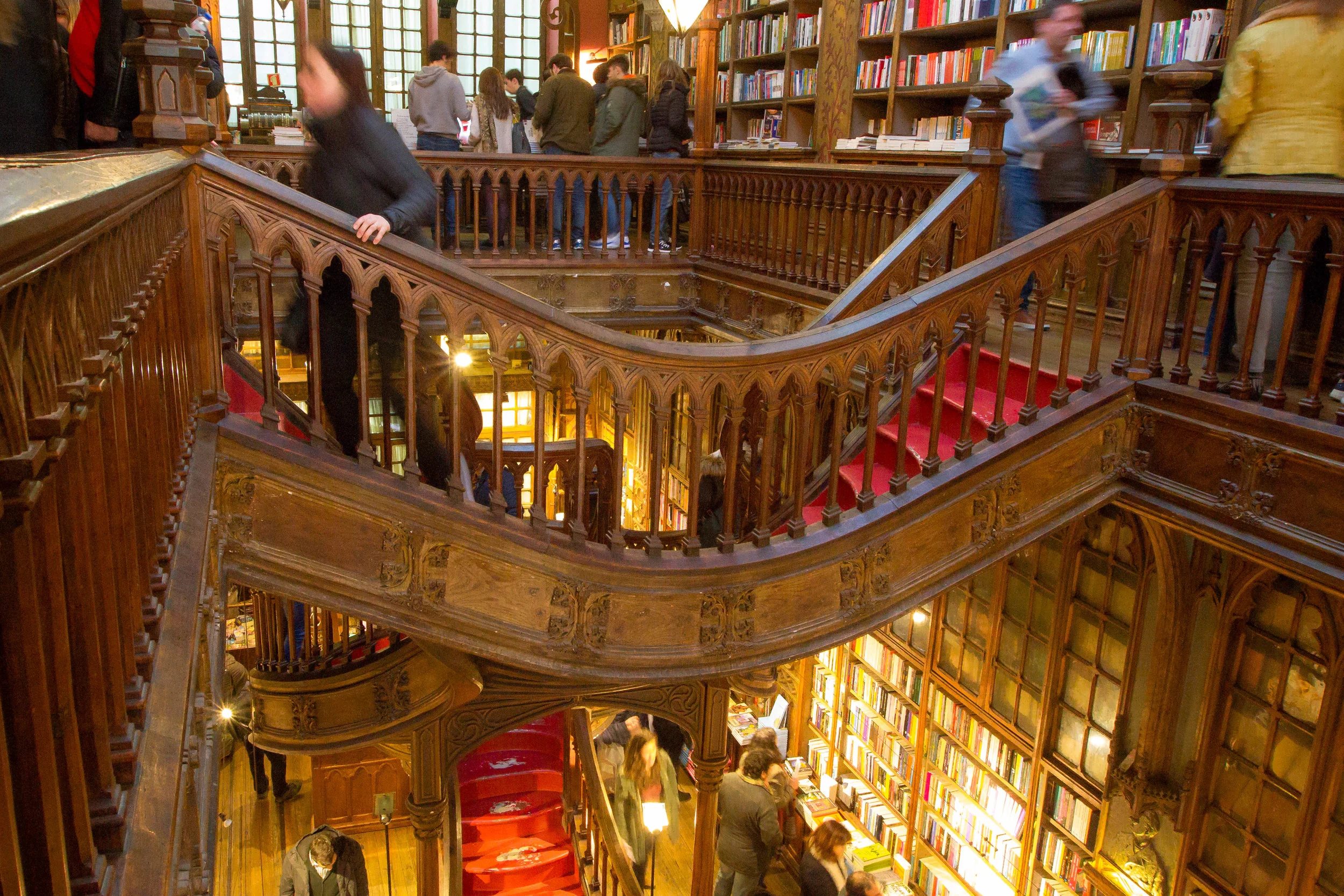 Livraria Lello. Photo by Anna Harding.