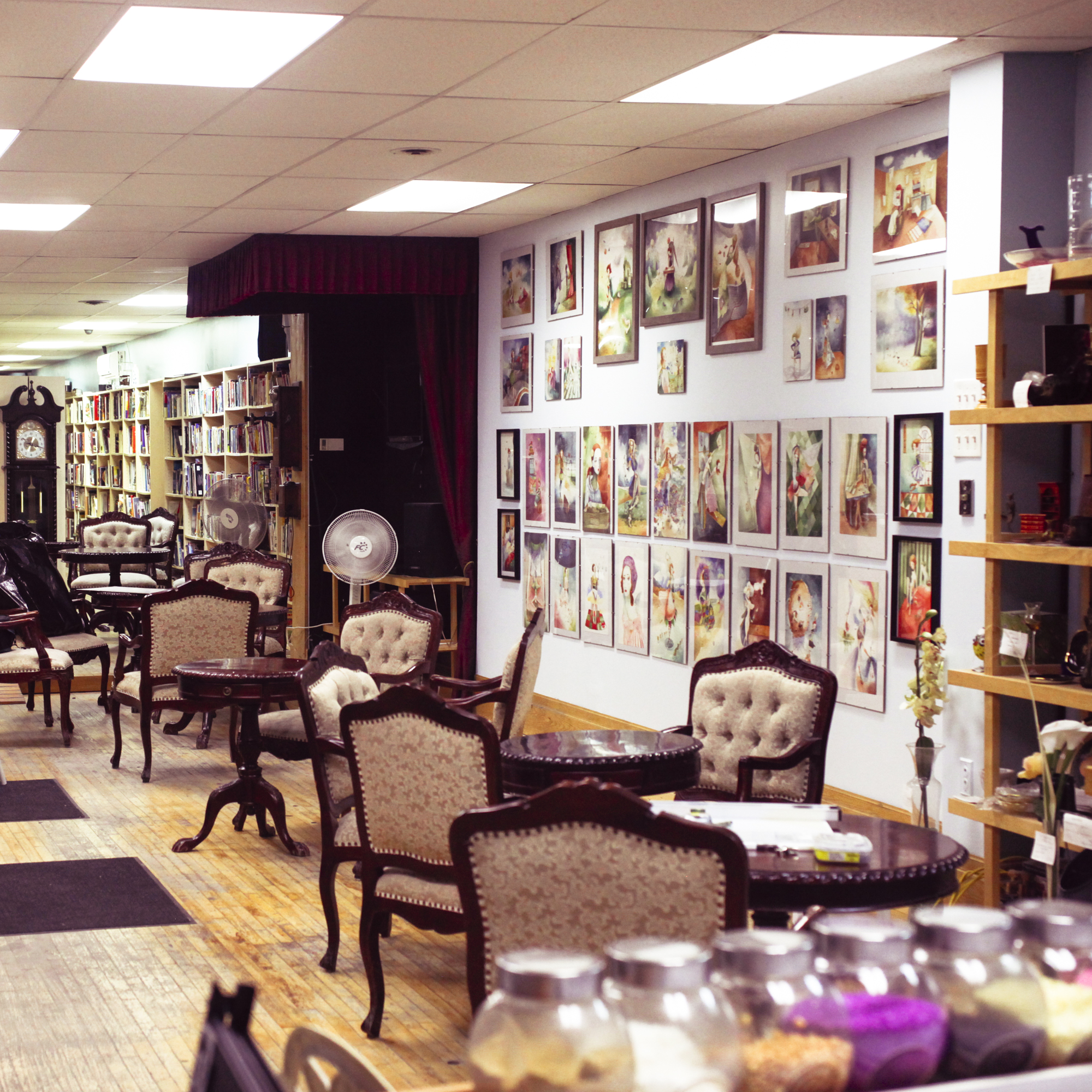 208 Main street, Newmarket, "The Books Cafe and Things"