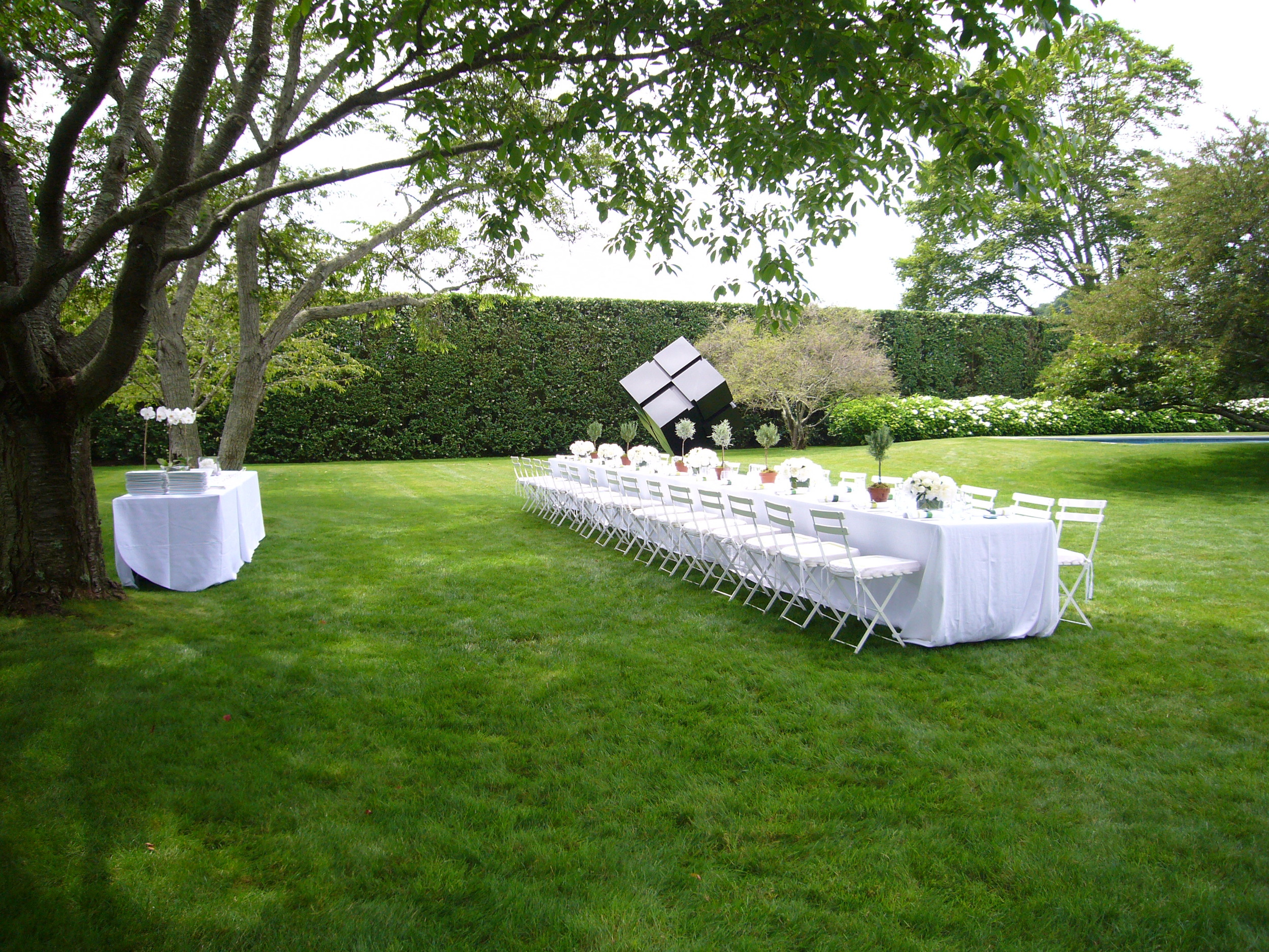 GARDEN LUNCHEON, EAST HAMPTON