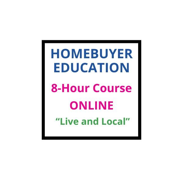 HomeBuyer Education Class - Mornings ONLINE (ends Jan. 15)