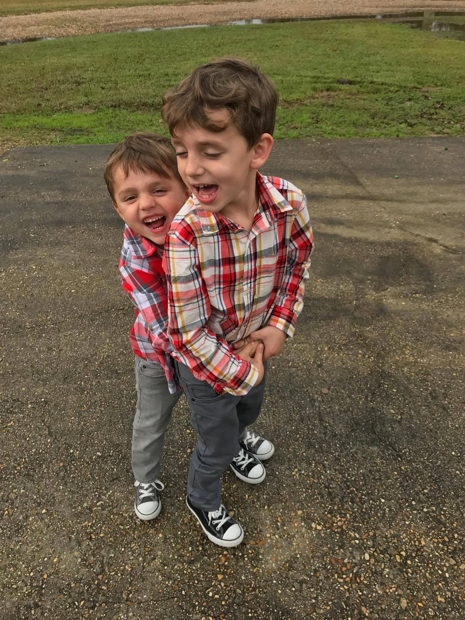 Didn't get pics of them dancing but had to show you the cutest kids on Earth!