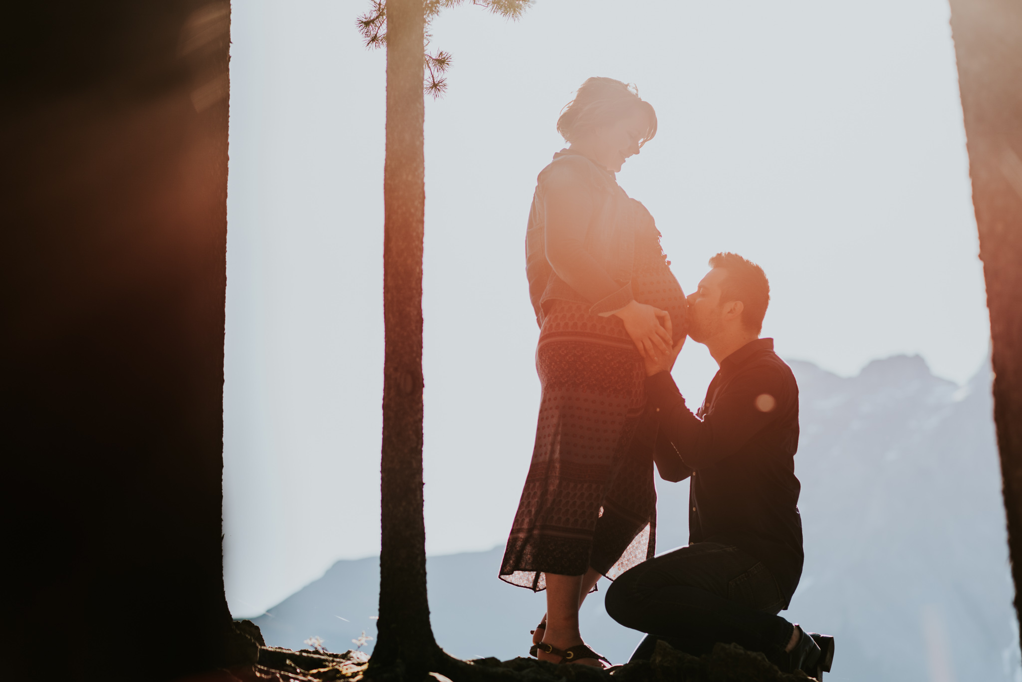 Maternity session in Banff, by Célestine Aerden Photography