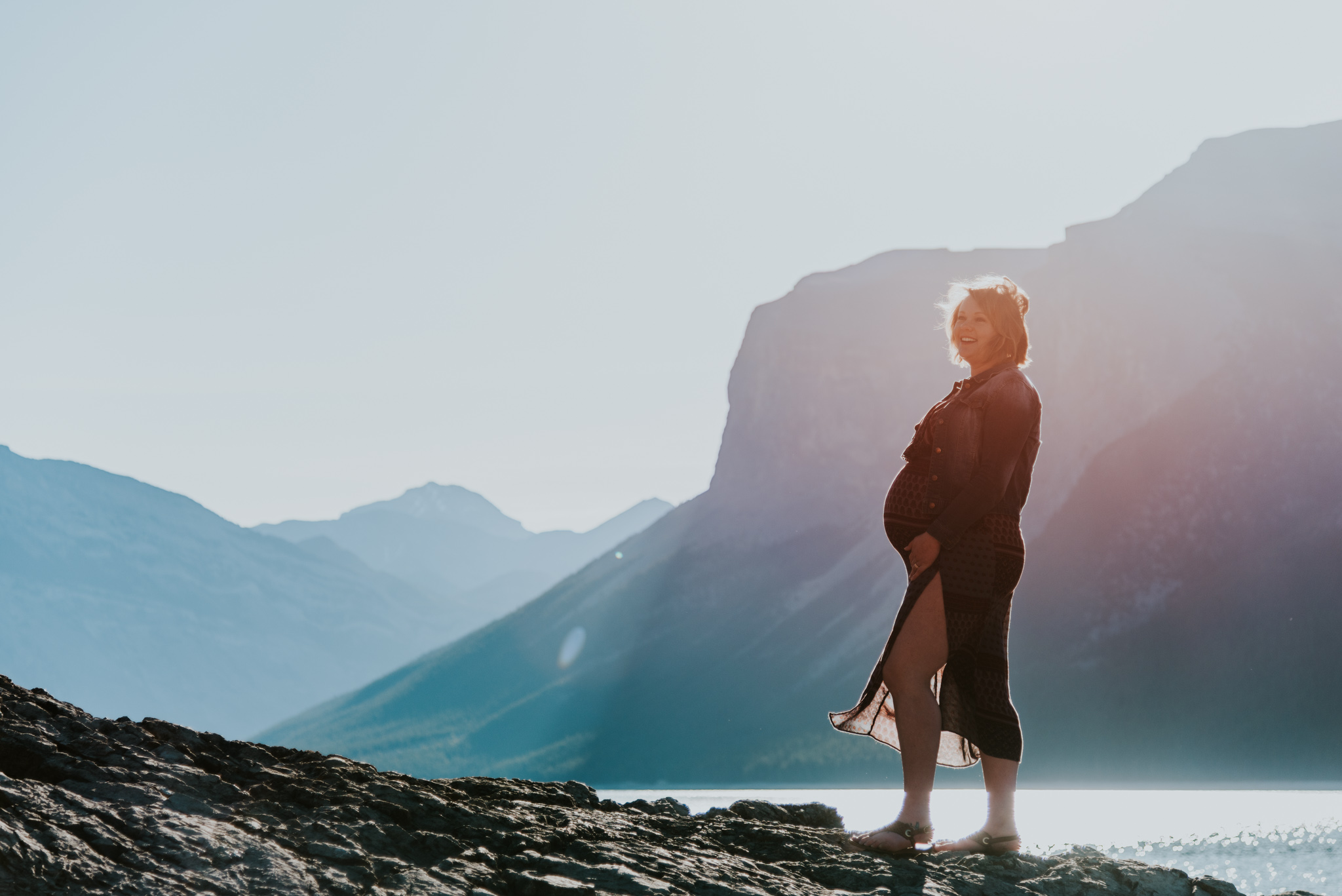Maternity session in Banff, by Célestine Aerden Photography