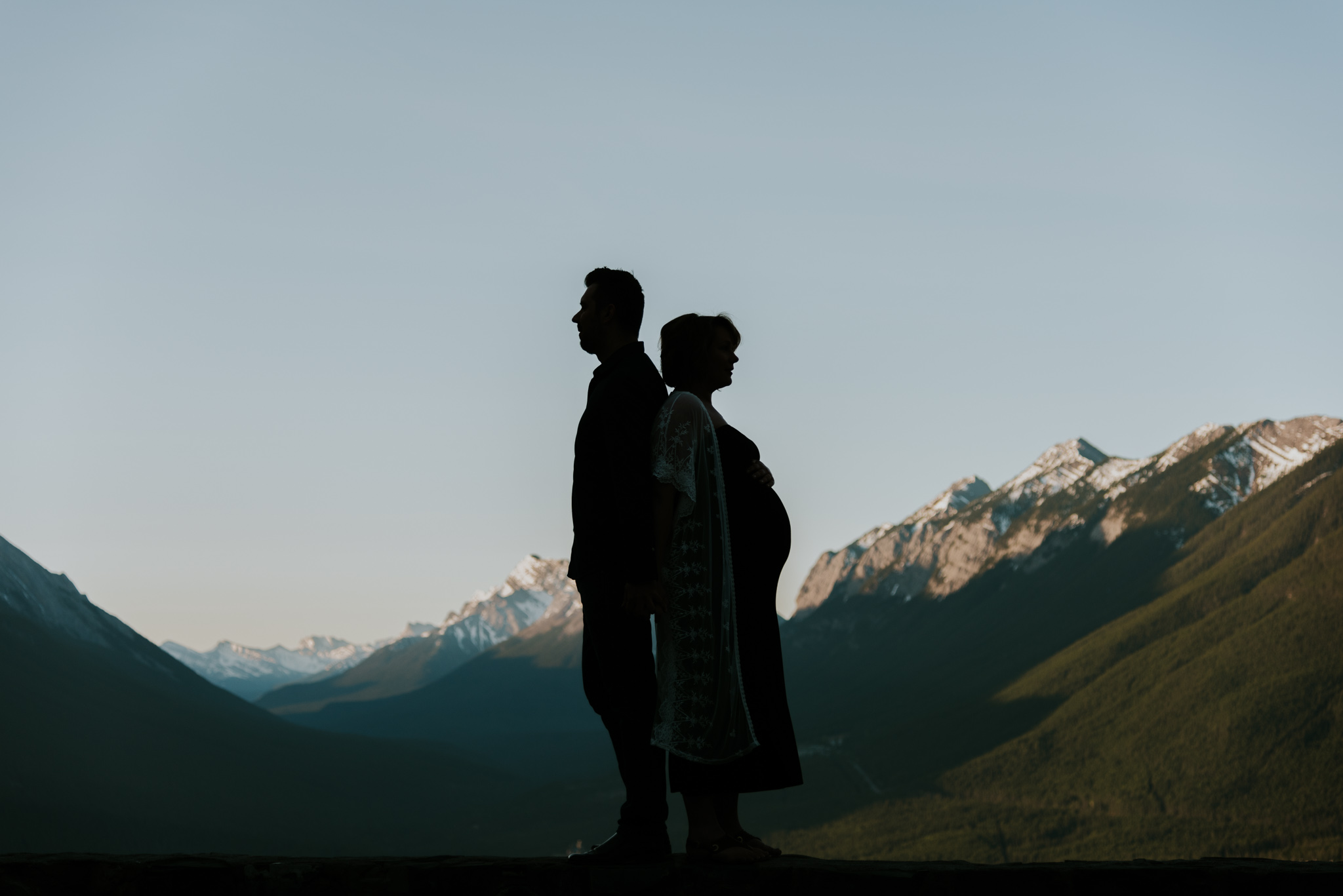 Maternity session in Banff, by Célestine Aerden Photography