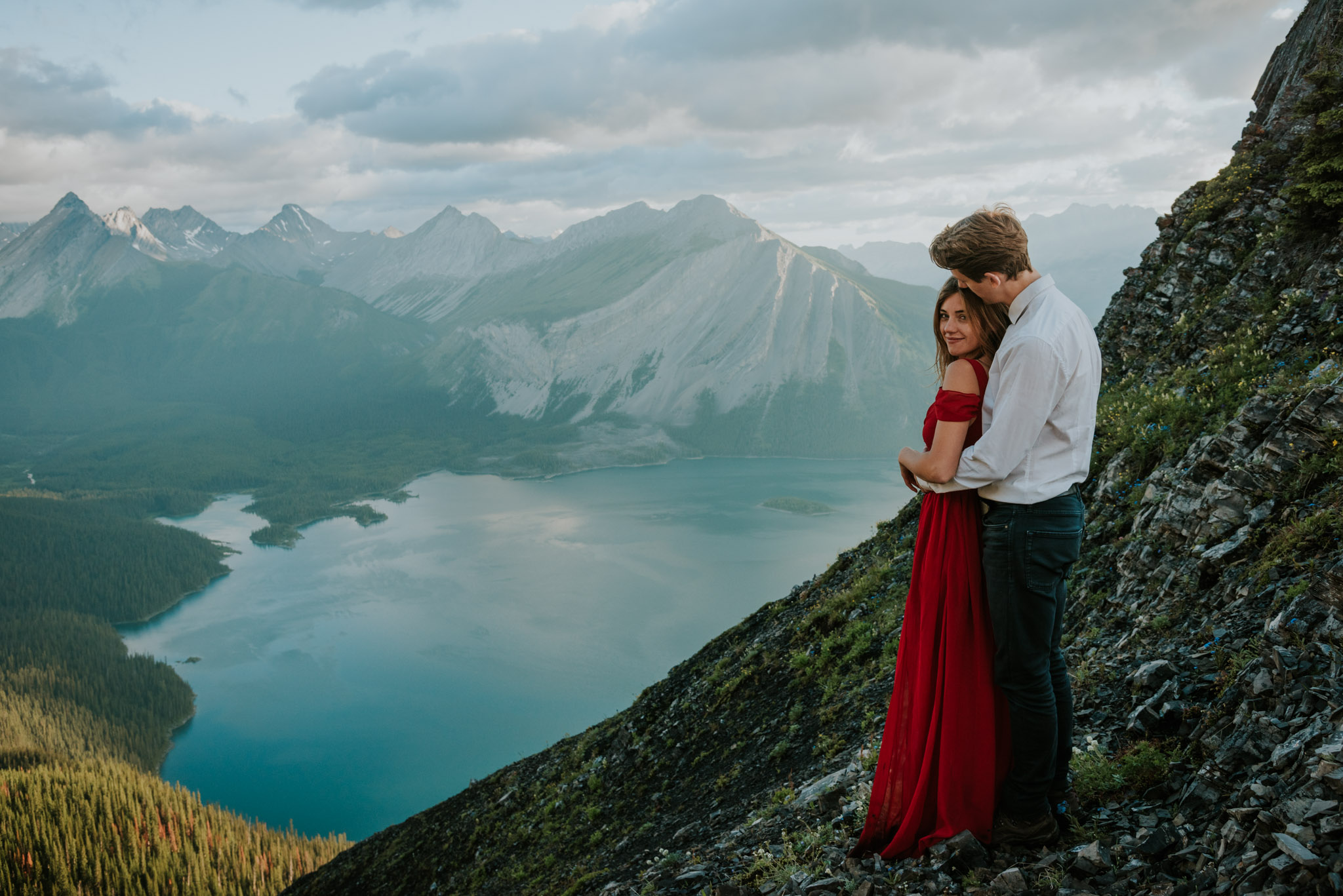 Mountain top adventure session
