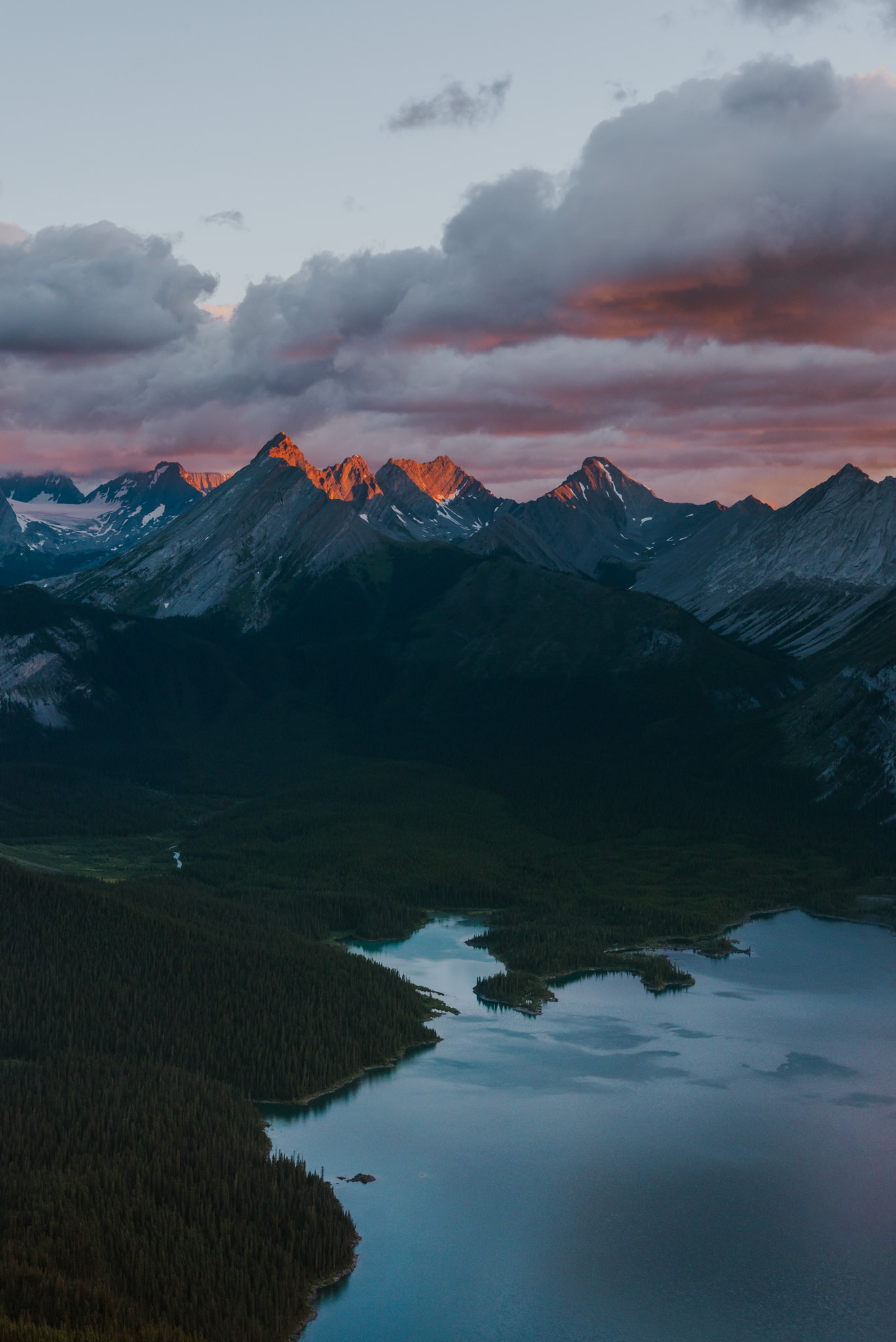Sunrise in Kananaskis