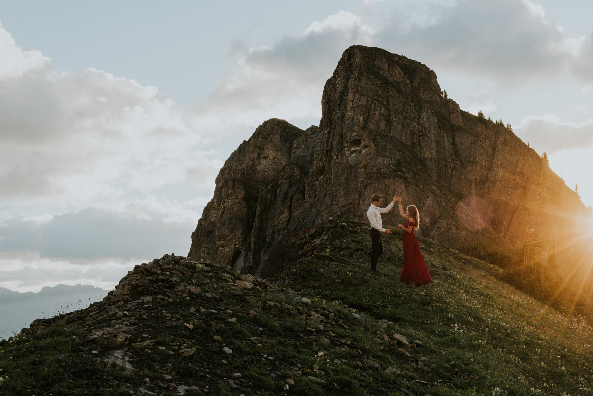 Couple dancing