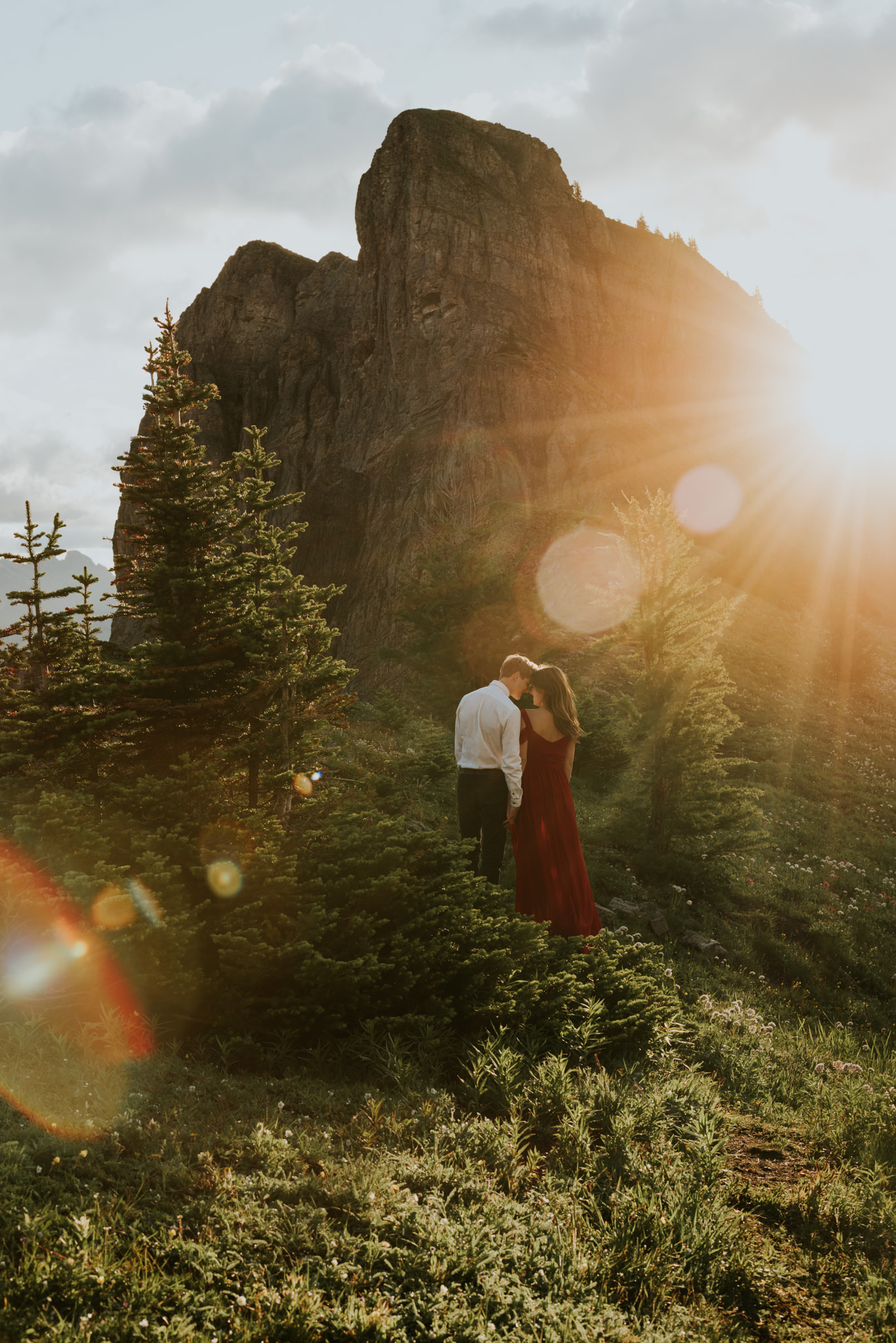 Sunrise session in the Rockies