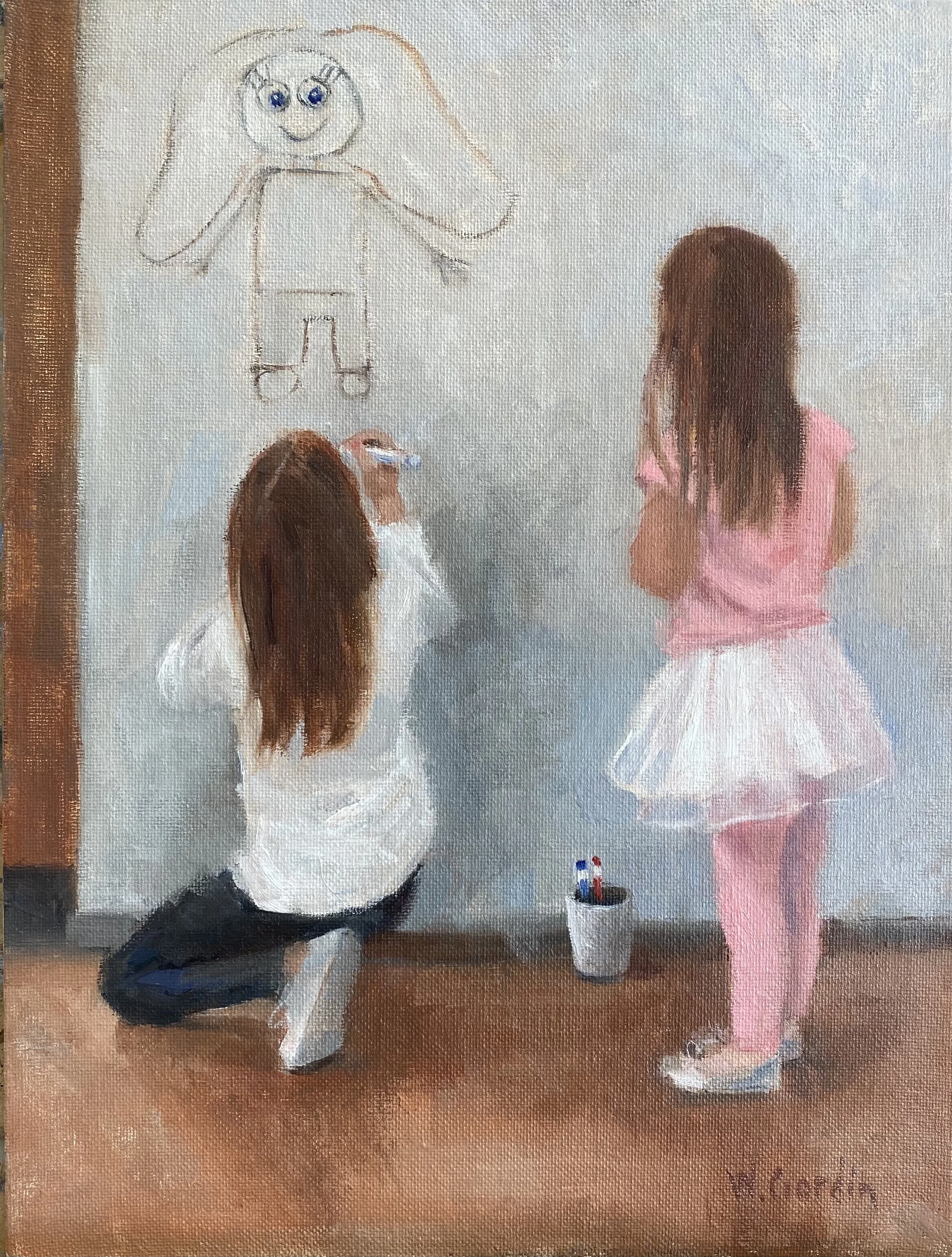  Emerging Artists  12x9 Oil  Sold 