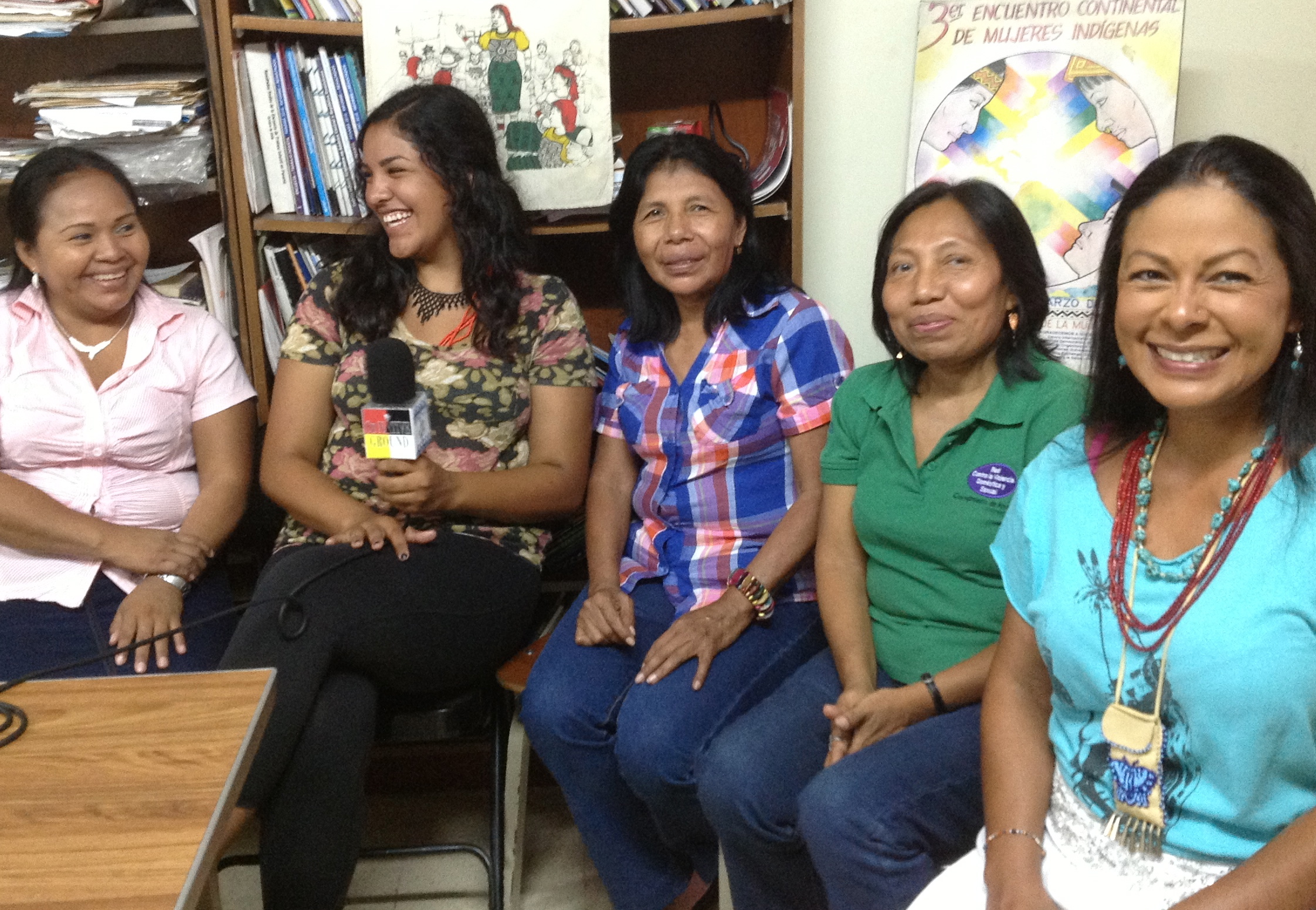 CONAMUIP, National Indigenous Woman Coordinators with On Native Ground and ITY.
