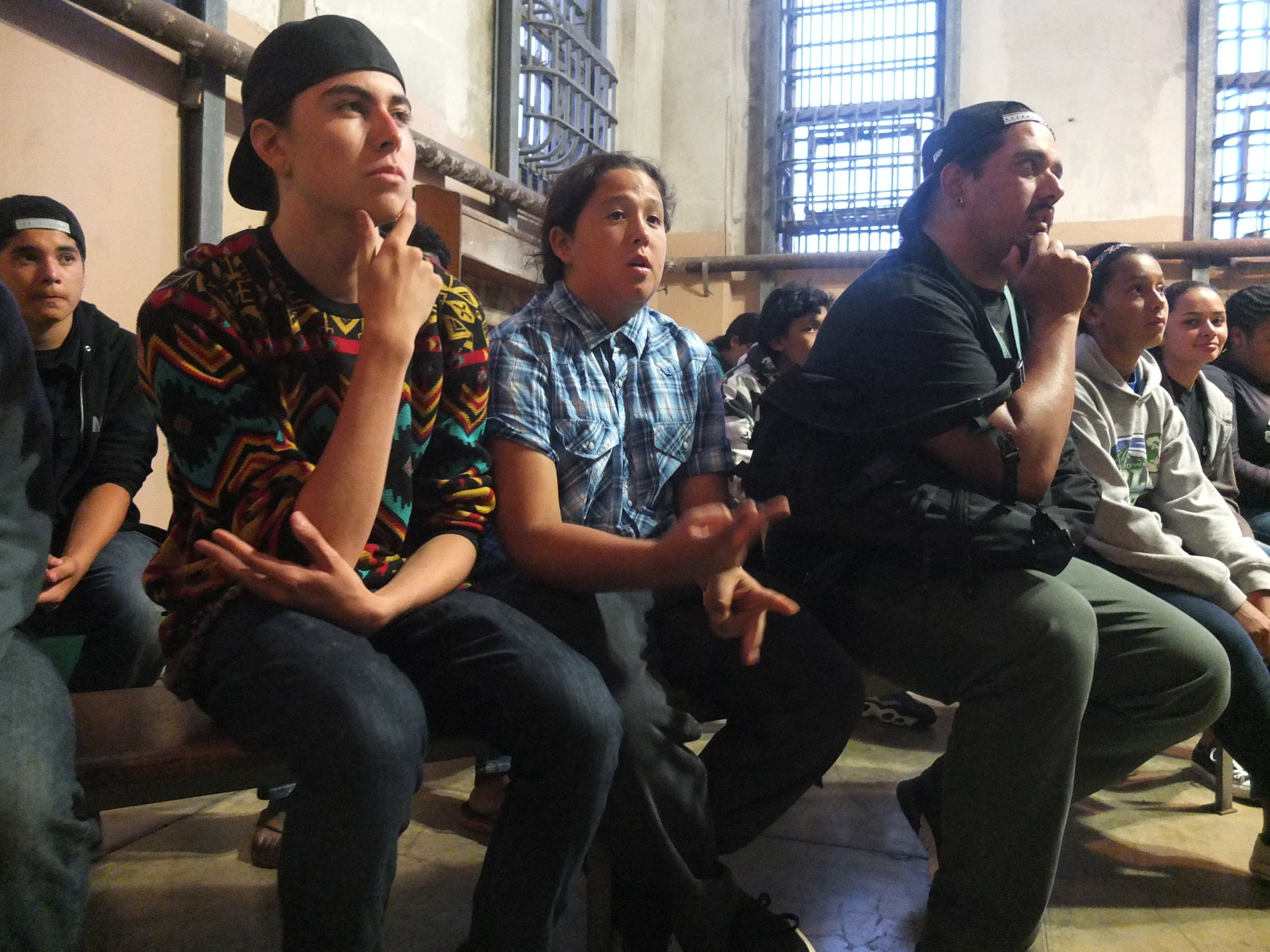 intertribal youth, alactraz, Ohlone sacred land. Learn from the inside out. born free. stay free. learned.
